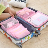 6 PC Easy Travel Packing System