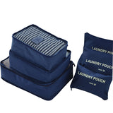 6 PC Easy Travel Packing System