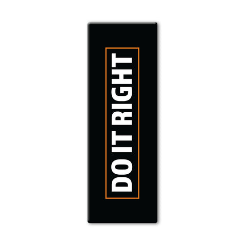 Do It Right Yoga Mat - In Black