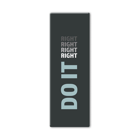 Do It Right Yoga Mat - In Charcoal