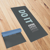 Do It Right Yoga Mat - In Charcoal