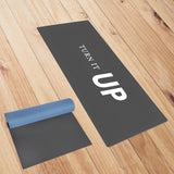 Turn It Up Yoga Mat - In Charcoal