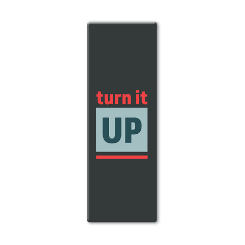 Turn It Up Yoga Mat - In Charcoal