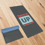 Turn It Up Yoga Mat - In Charcoal